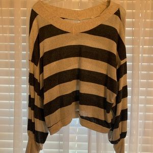 Off the shoulder sweater